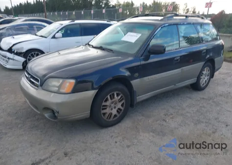 2001 Subaru Outback H6-3.0 z USA, uszkodzony, nr VIN 4S3BH806X17625566